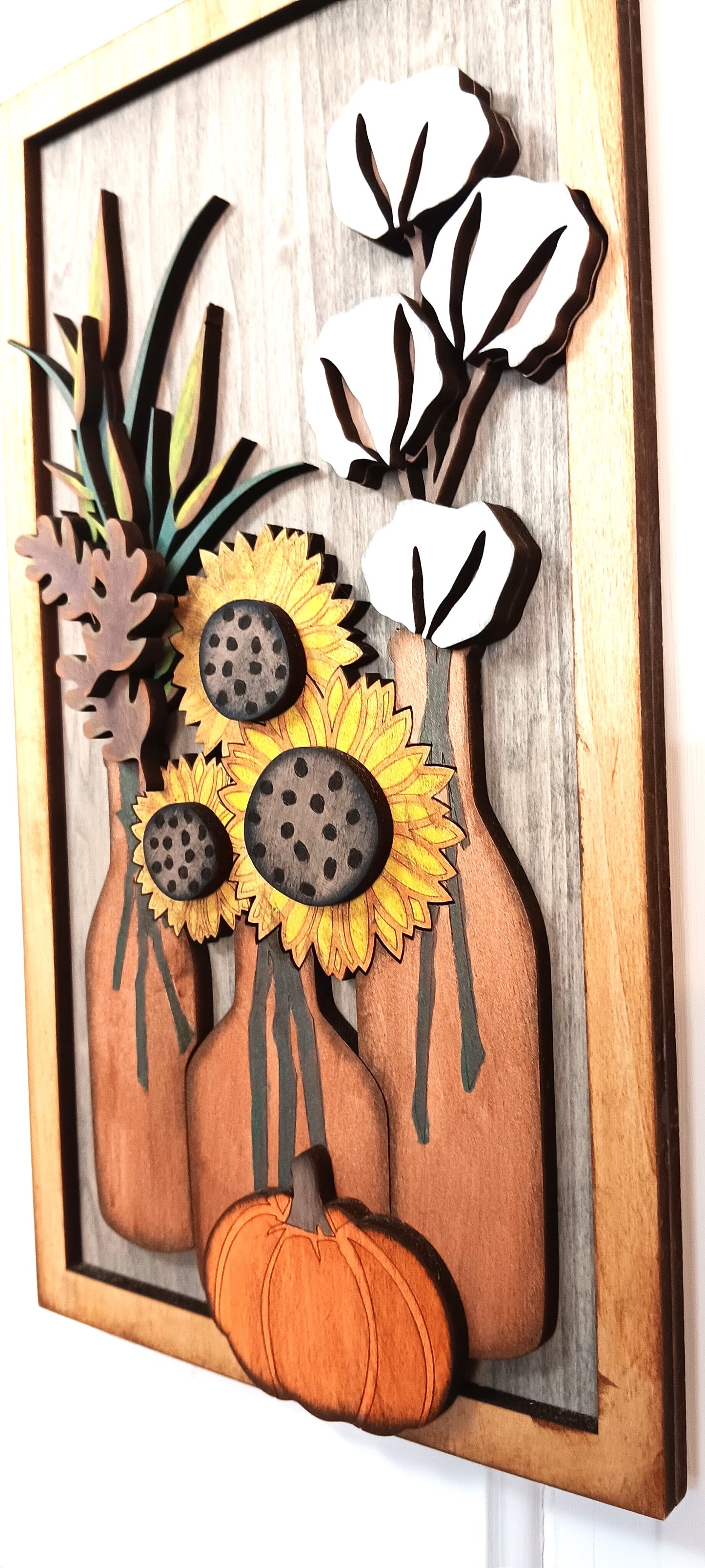 Fall Bottles Wall Art