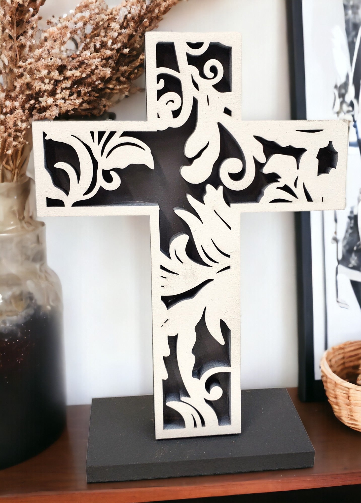 Floral Cross Set