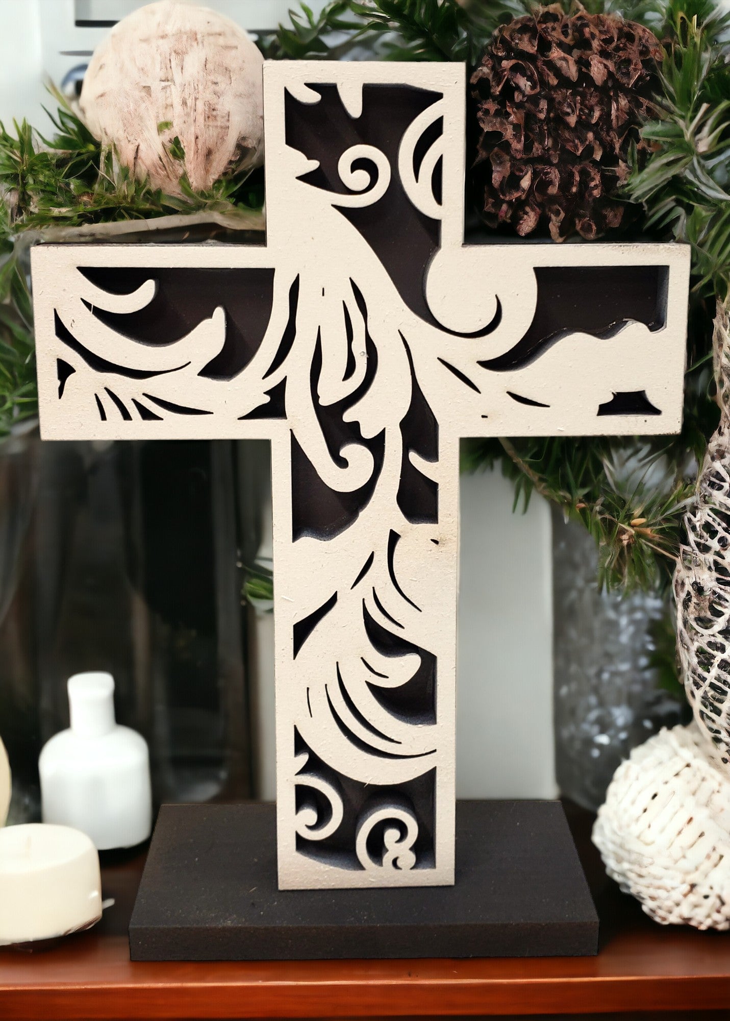 Floral Cross Set
