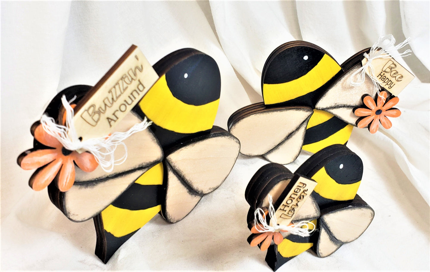 Honeybee Set - Chunky Shelf Sitter