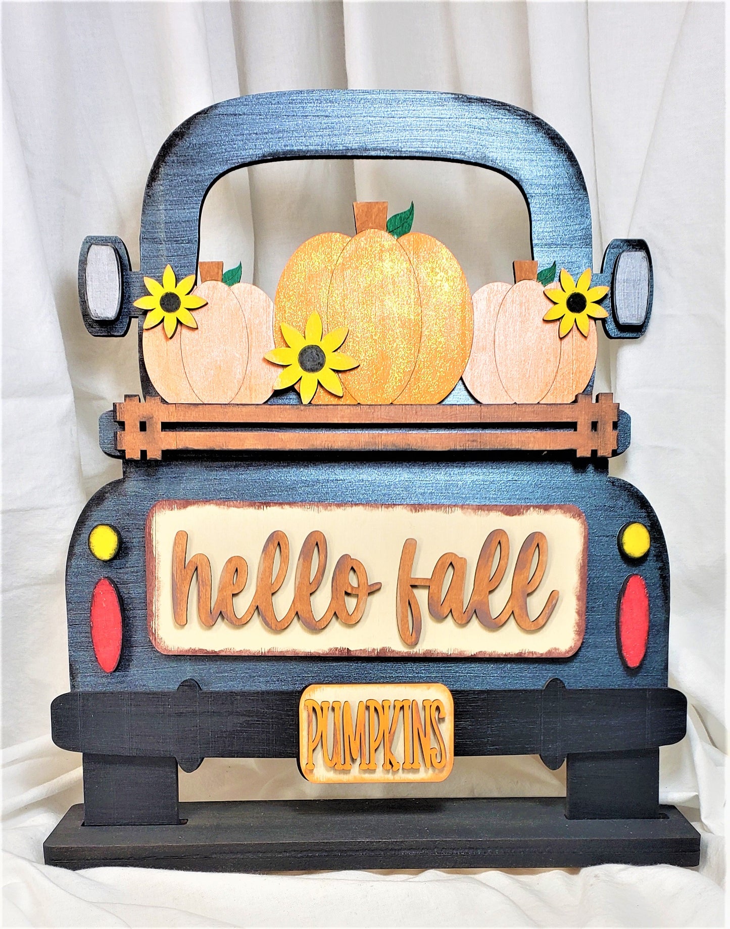 Hello Fall Interchangeable Truck