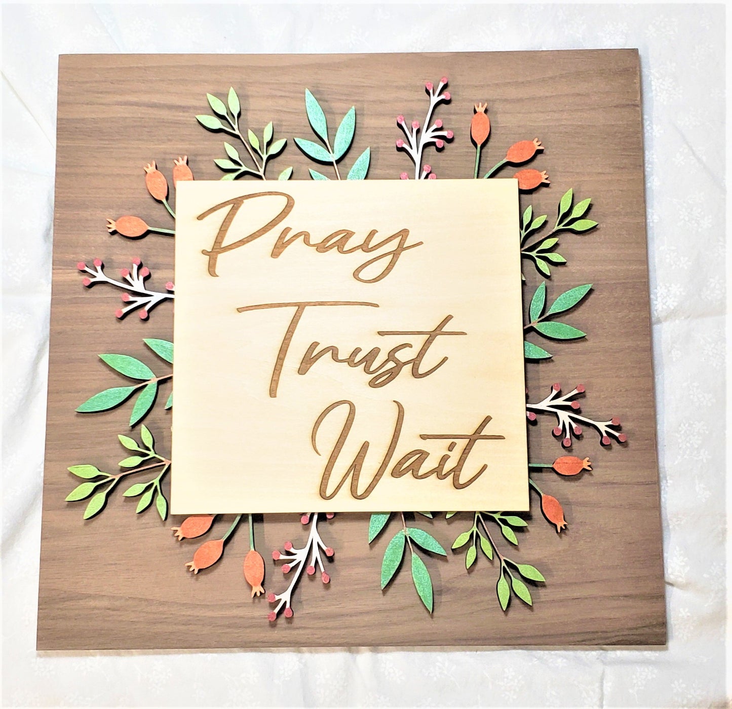 Pray Trust Wait - Matthew 21:22