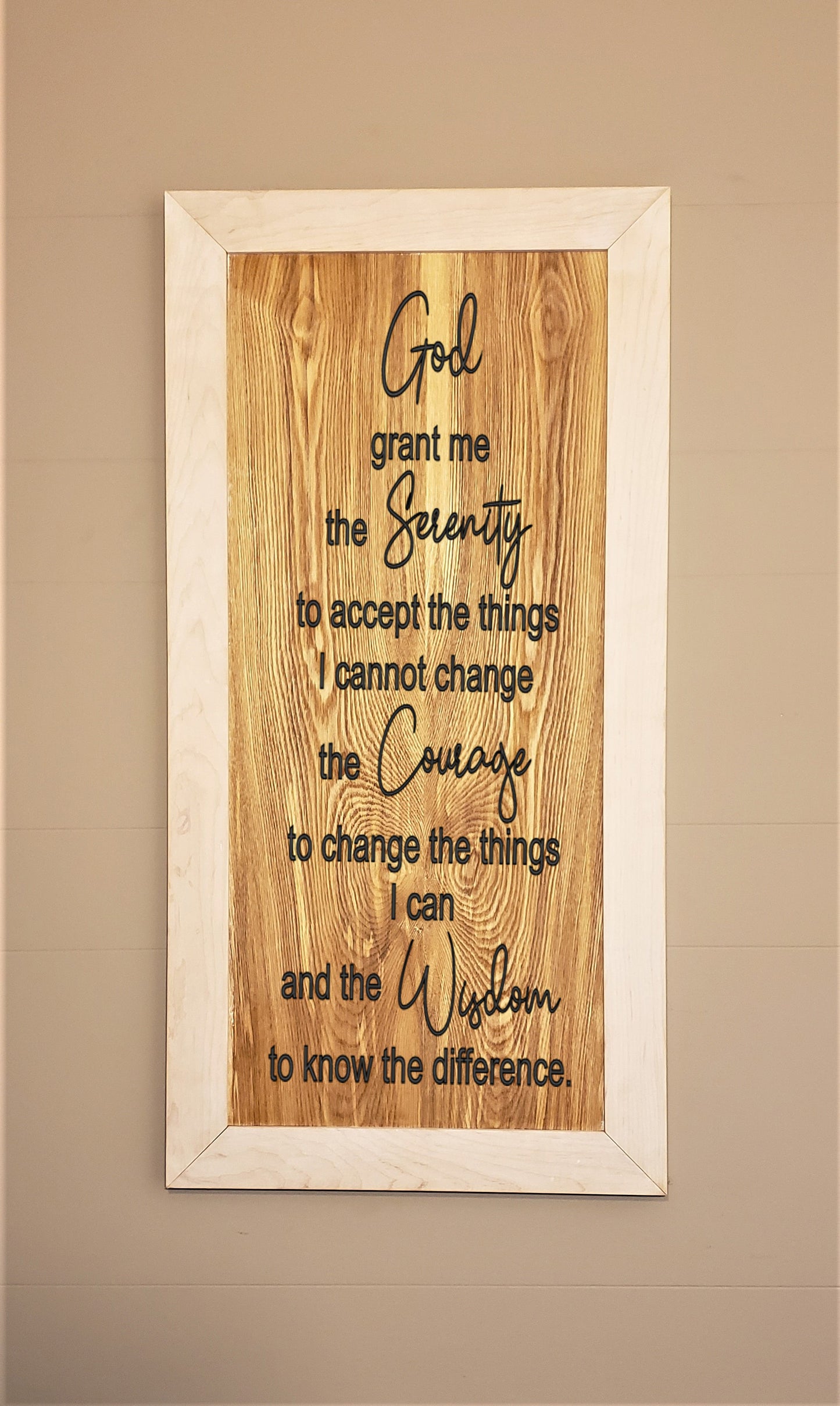 Serenity Prayer Wall Art